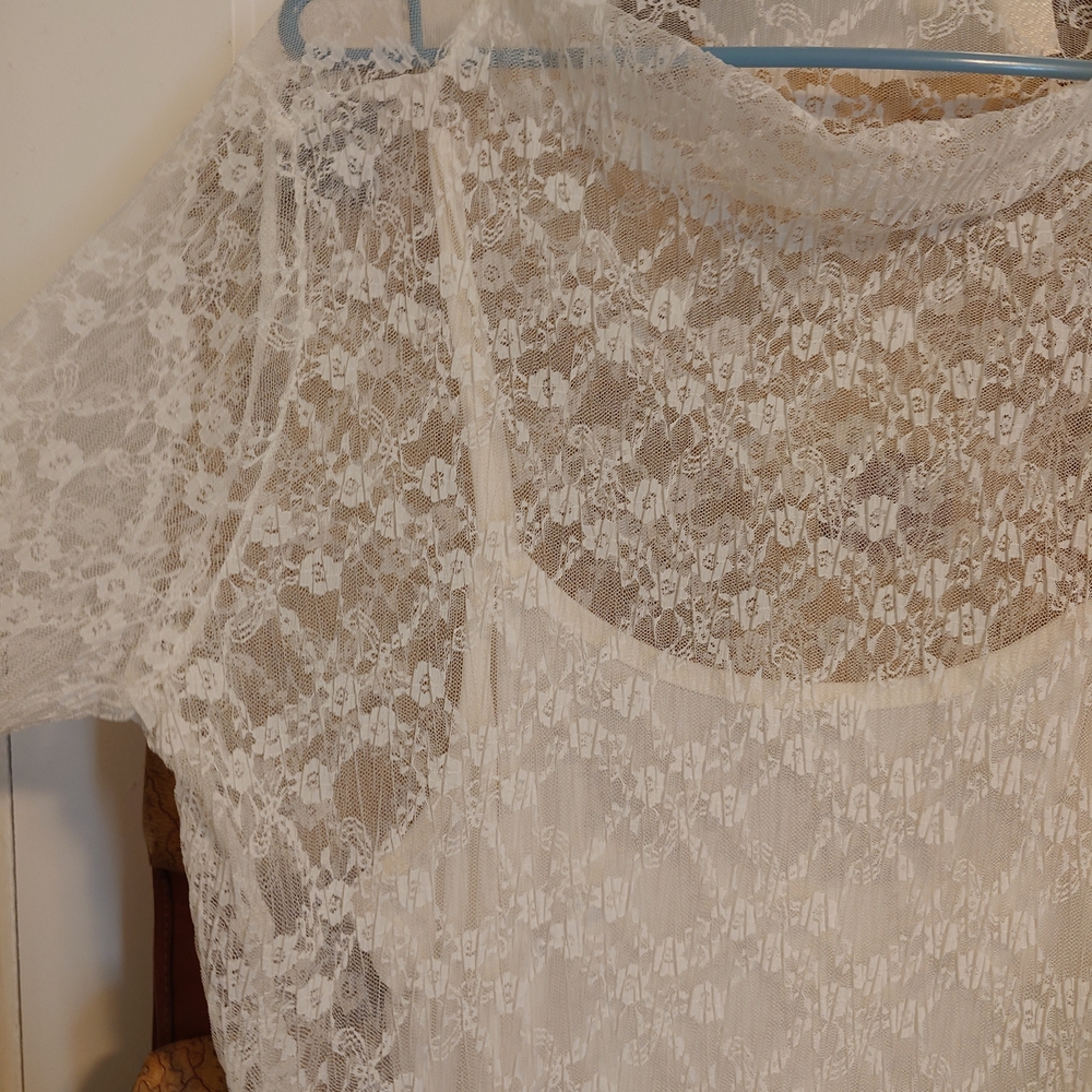 Lily Rose Ivory Lace Slip